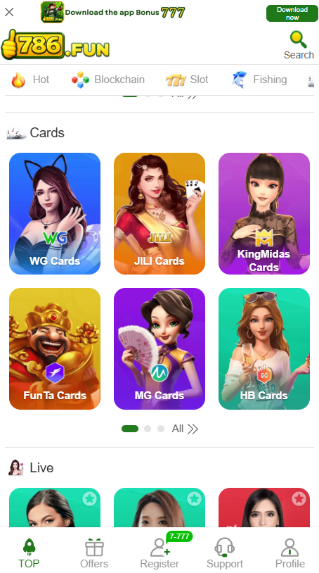 786FunGame color prediction game Pakistan 