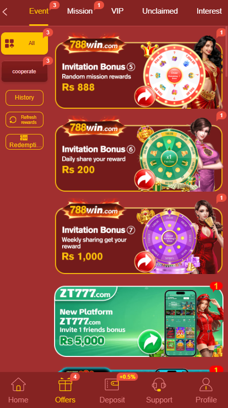 788Win Game Earn Bonus