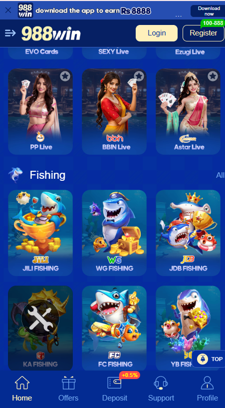 988WIN Game Download APK