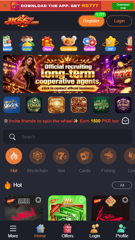 JK667 Game Download APK (Real Earning App) for Android in Pakistan 2026