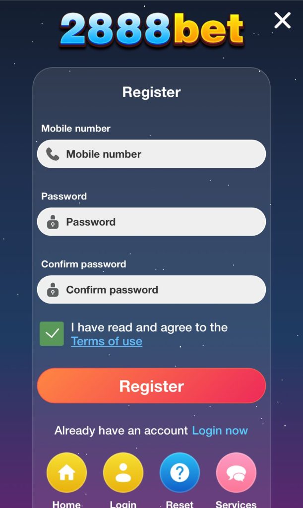 2888Bet Game download and register