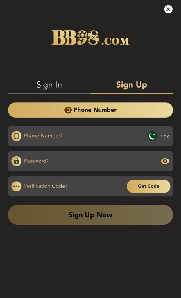 BB98 Game Download and Register