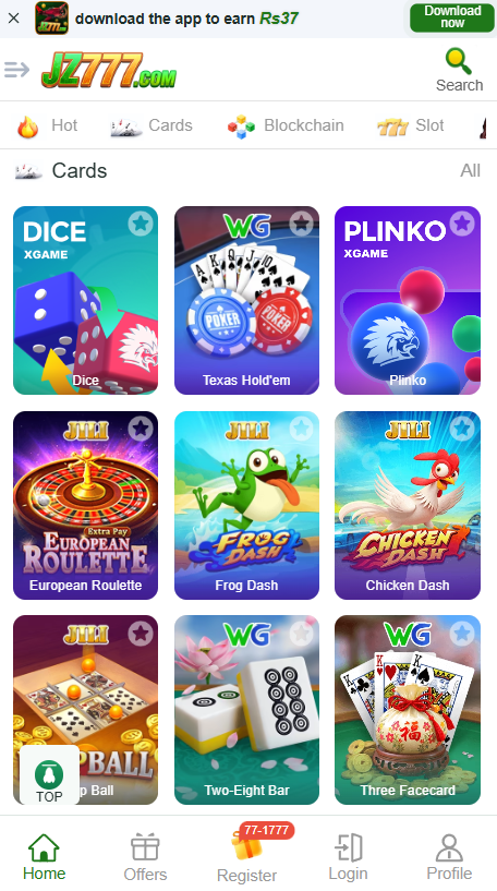 JZ777 Game Download Free (Latest Money Earning App) in Pakistan 2026