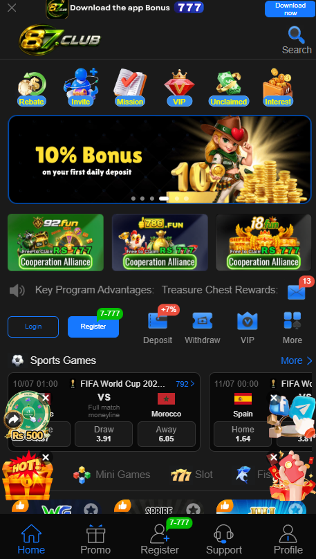 87 Club Game app latest update 2026