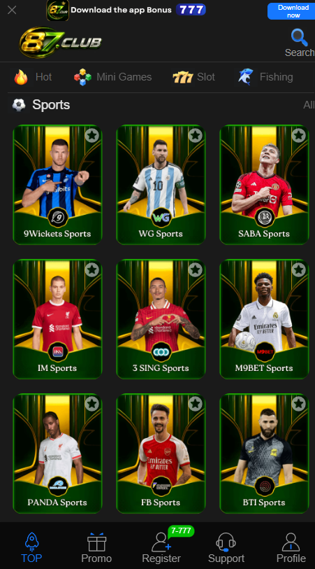 87 Club Game official APK Image